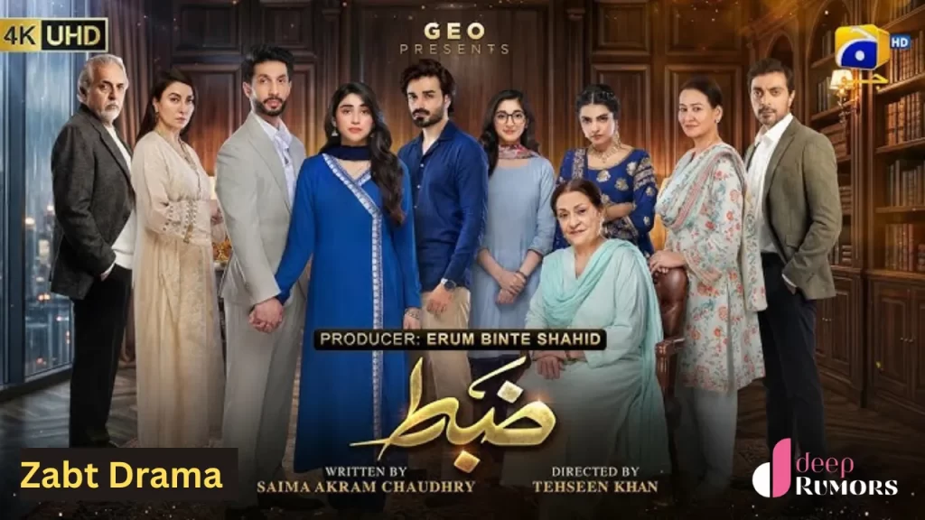 Zabt Drama, Cast